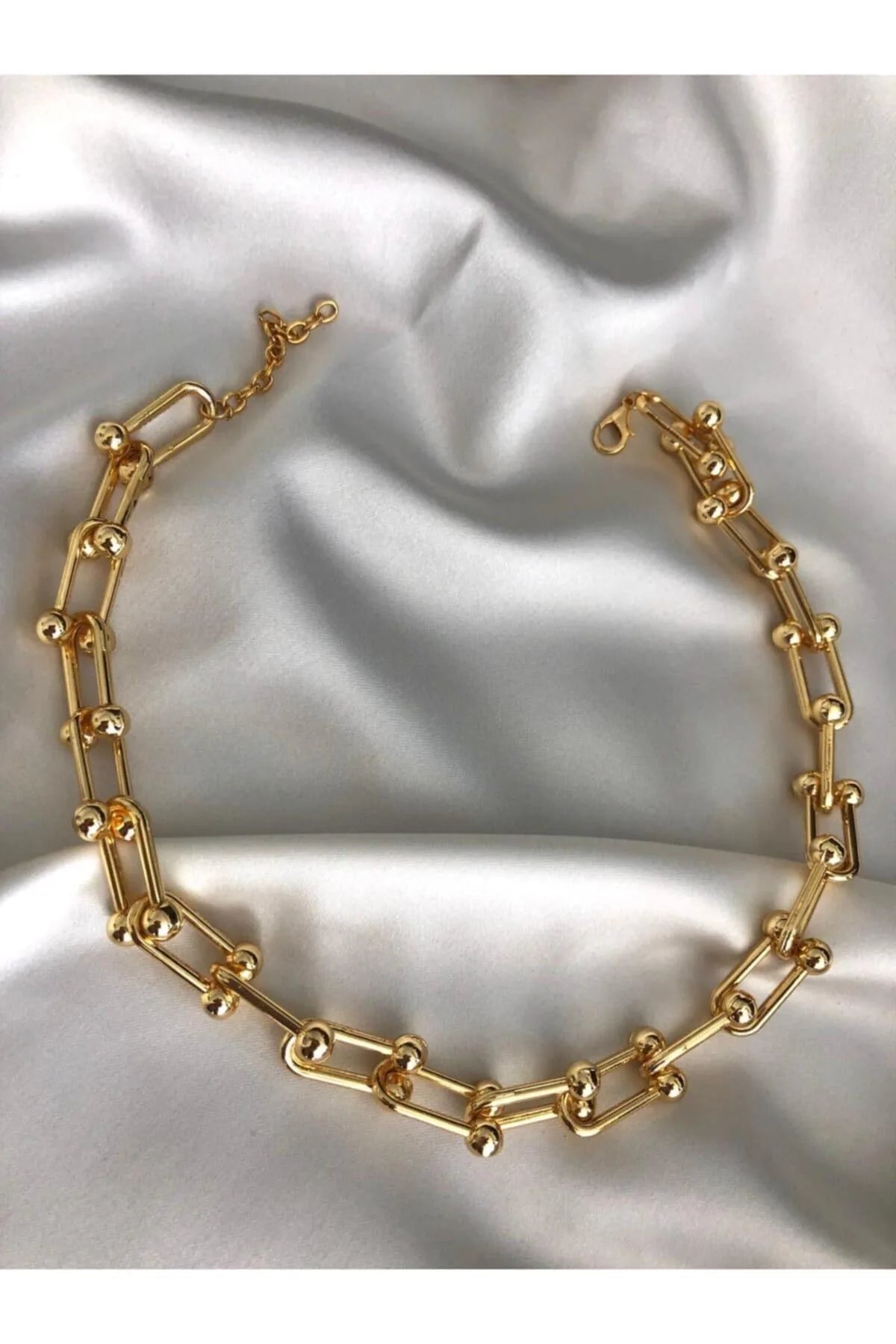 “Tiffany Glow” Tiffany Gold Renkli Kolye Habos Store