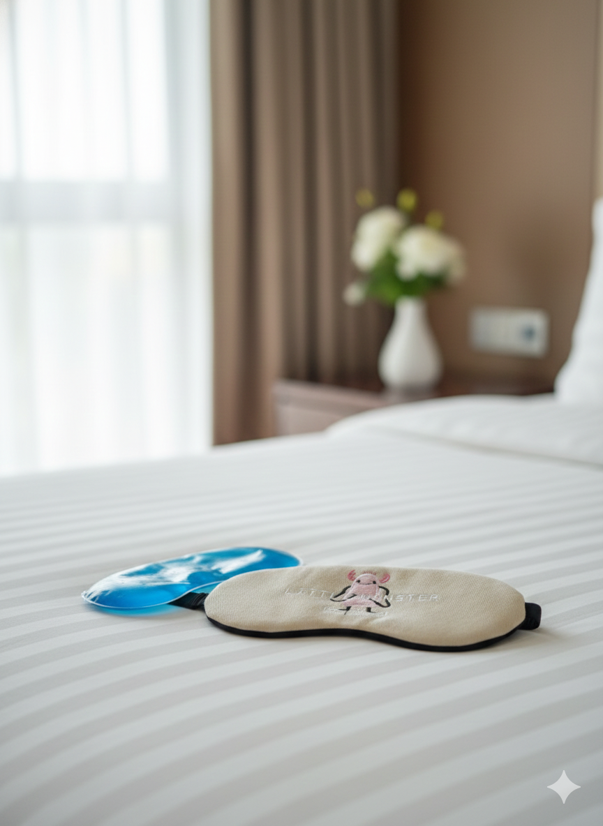 “Relax Blue” Jel Dolgulu Göz ve Uyku Bandı Habos Store