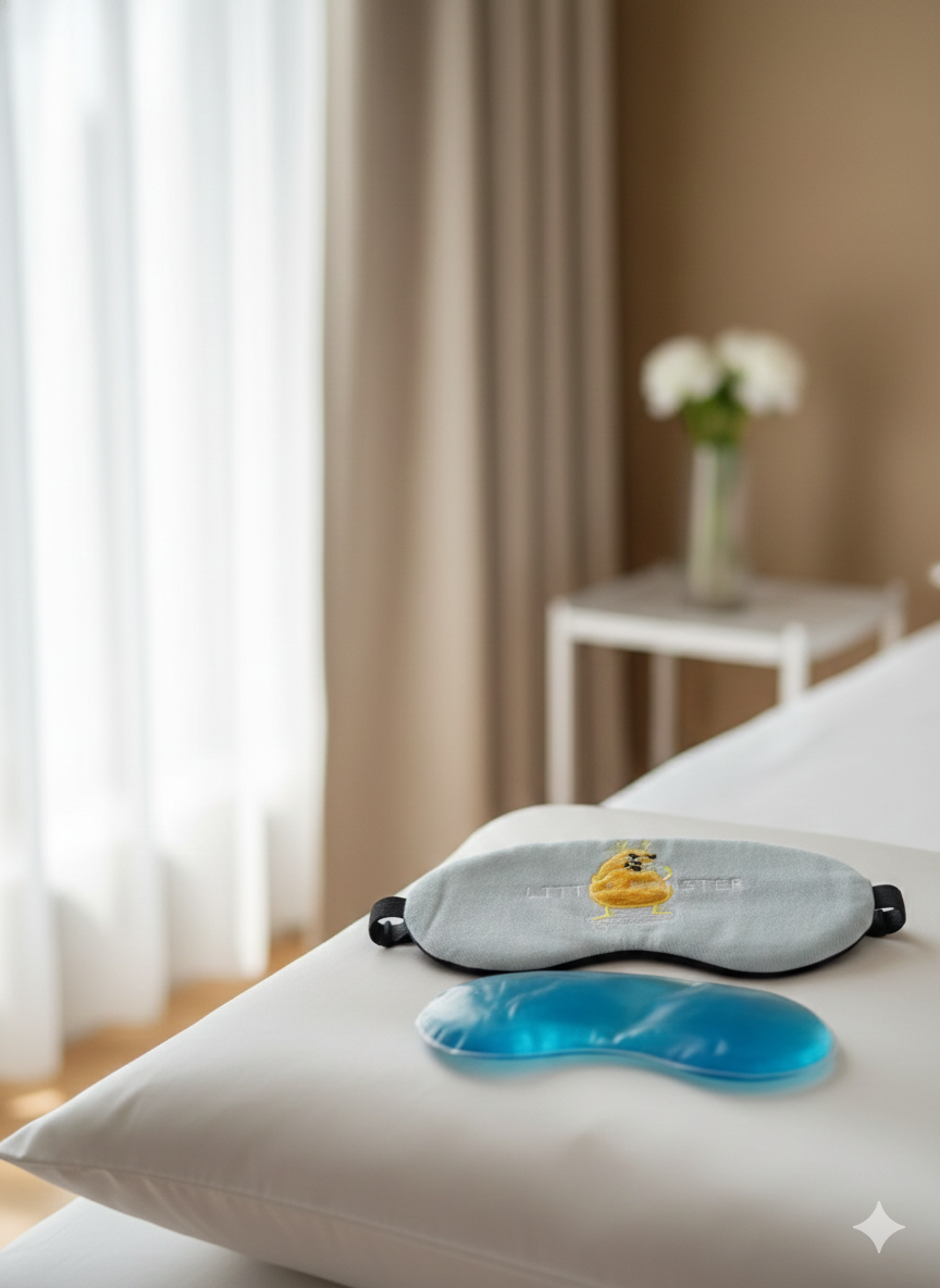 “Relax Blue” Jel Dolgulu Göz ve Uyku Bandı Habos Store