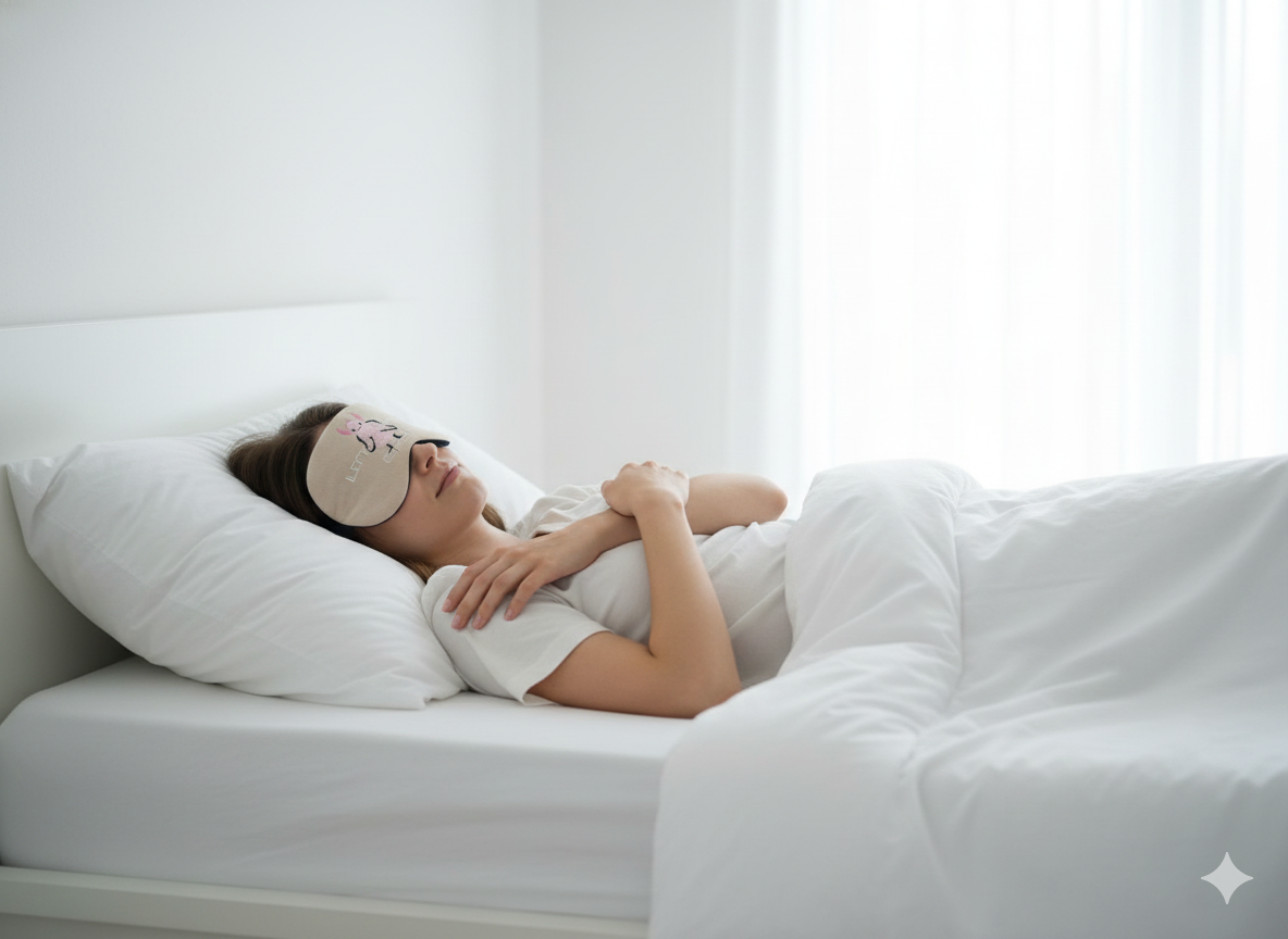 “Relax Blue” Jel Dolgulu Göz ve Uyku Bandı Habos Store