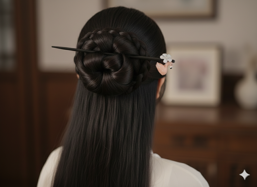 “WoodDuck Fantasia Clip” Tahta Gövdeli Pembe Ördekli Çin Tokası Habos Store