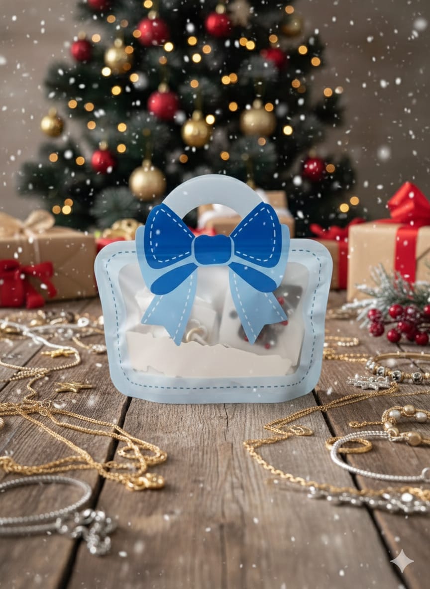 Premium 15 Parça Aksesuar Hediye Kutusu – Mavi Konsept Set Habos Store