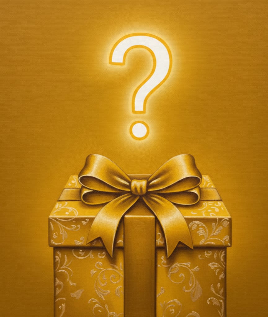 Sarı Renk Sürpriz Hediye Kartı Habos Store