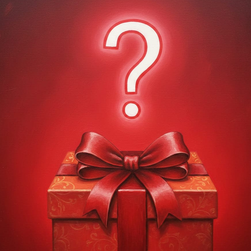 Kırmızı Renk Sürpriz Hediye Kartı Habos Store